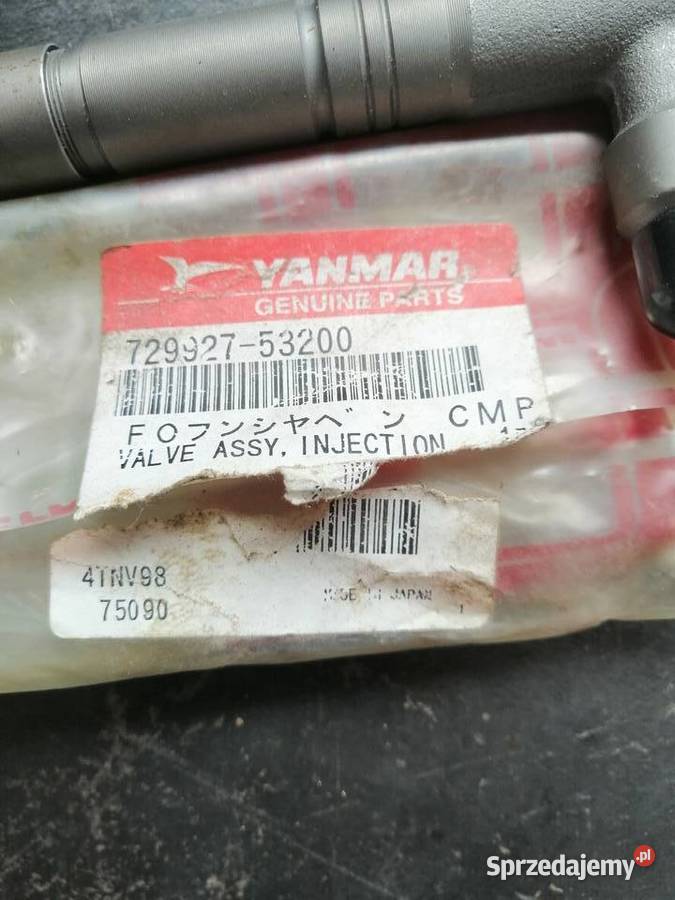 Wtrysk Yanmar 72992753200 4tnv98 śląskie Cieszyn