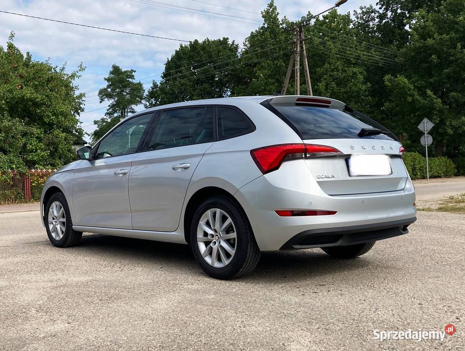 Skoda Skala 15 TSI Ambition 2021 pierwszy Brajczewo-Sierzputy