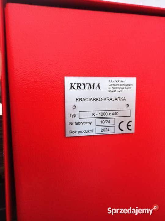 Kraciarkokrajarka K1200x440 KRYMA Budzyń