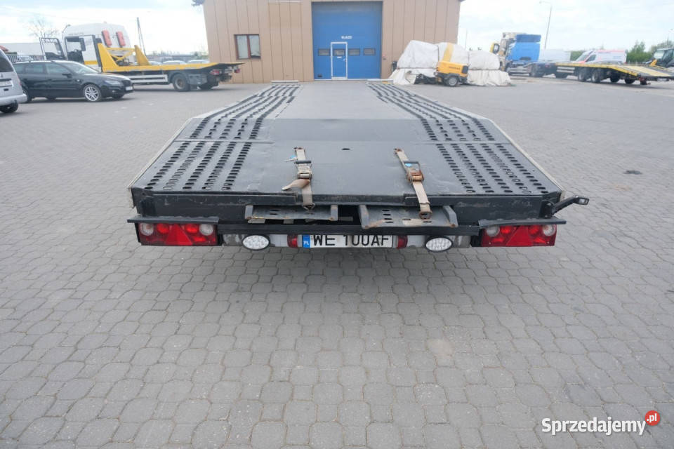 Przyczepa laweta SPIER EG2 do maszyn minikoparki mazowieckie Daniłowo