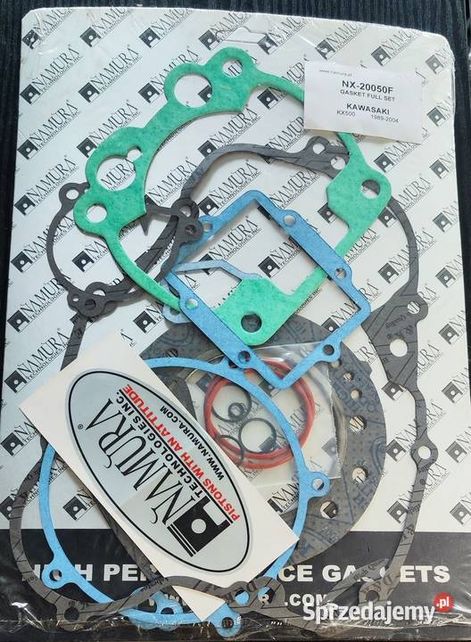 NAMURA KOMPLET USZCZELEK KAWASAKI KX 500 8905