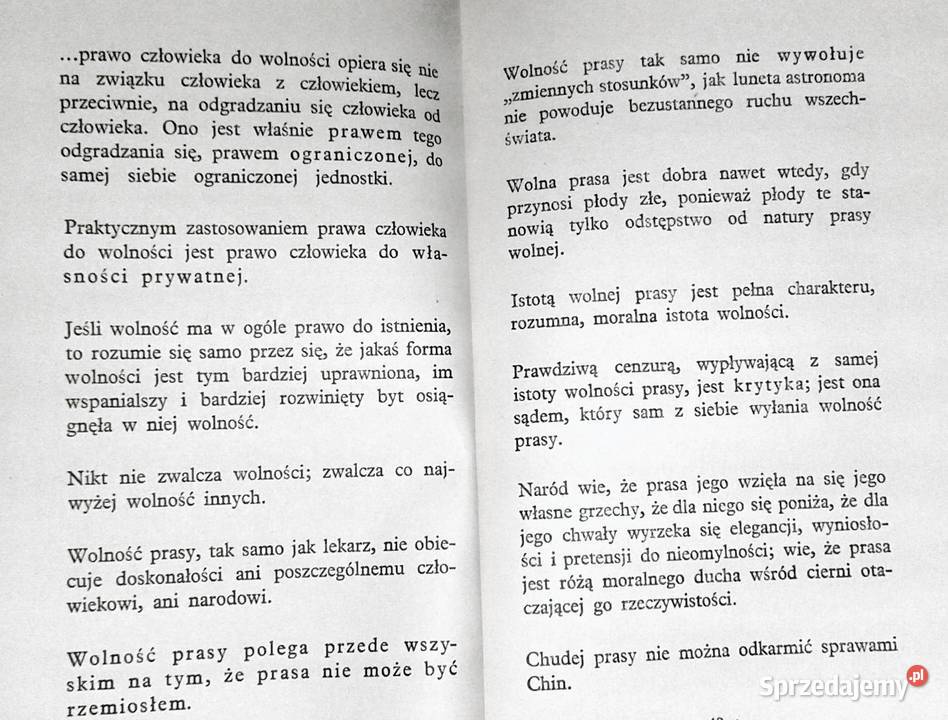 Myśli Karol Marks Chełm sprzedam