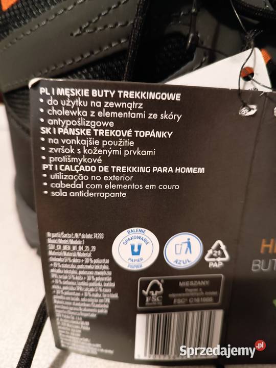 Buty trekkingowe Męskie GO ACTIVE r 43 SUPER inna Kędzierzyn-Koźle sprzedam