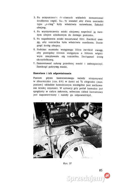 Instrukcja obsługi ZETOR 50116011 6045 70117045 motoryzacja, transport