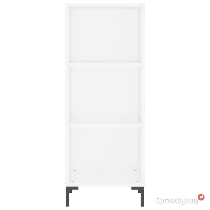 Wysoka szafka biała 345x34x180 materiał sprzedam
