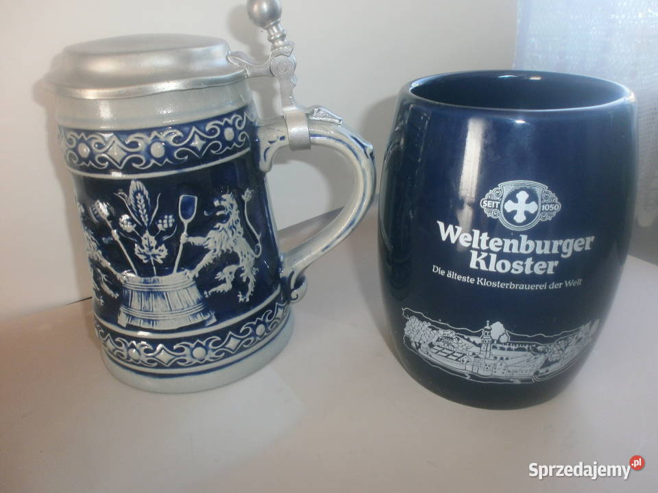 kobalt kufel do piwa Niemieckie Zielona Góra