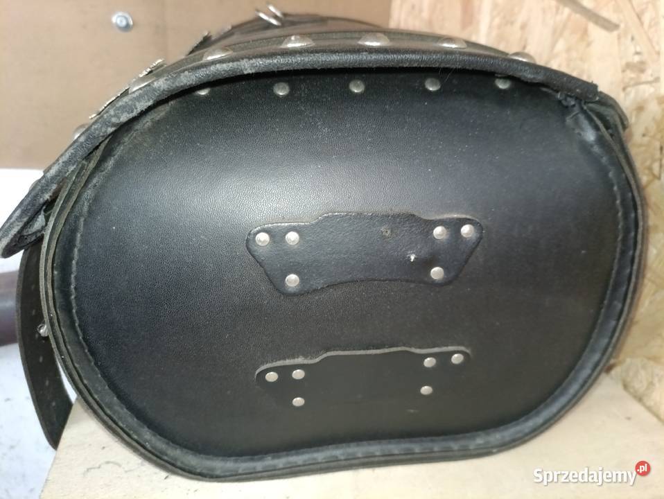 Duża sakwa kufer centralny 62 chopper