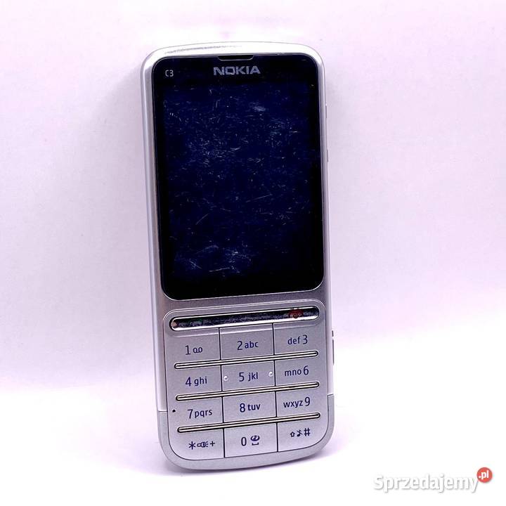 Telefonsmartfon Nokia C301 Touch and Type silver Warszawa