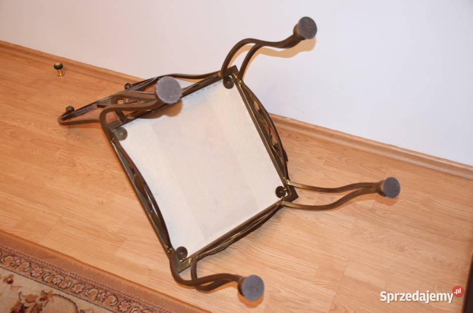 Krzesło kute ciężkie 125 metaloplastyka Włochy 104cm Koszuty sprzedam