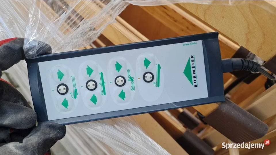 KOMPLET Łóżko rehabilitacyjne elektryczne stolik lubuskie