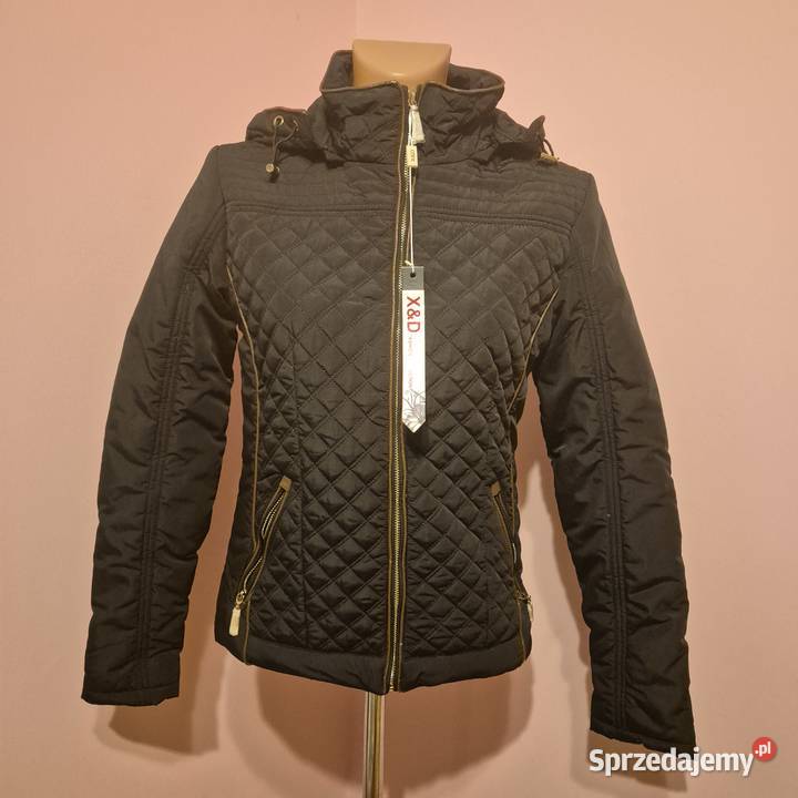 Kurtka damska czarna rozmiar M Kurtki i płaszcze Brzesko