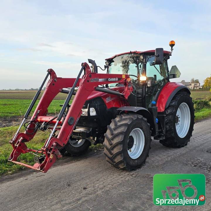 Case Luxxum120 2019rI rej2021 Ładowacz Stoll Case IH Pozostałe wielkopolskie Wilkowo
