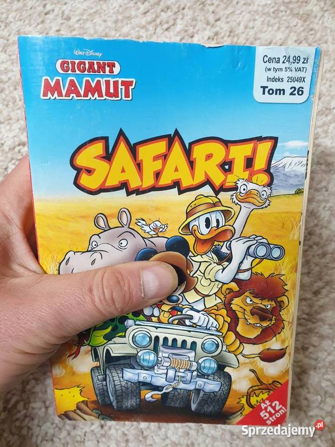 Mamut tom 26 i Megagiga tom 39 Kaczor Donald Komiksy Gdynia