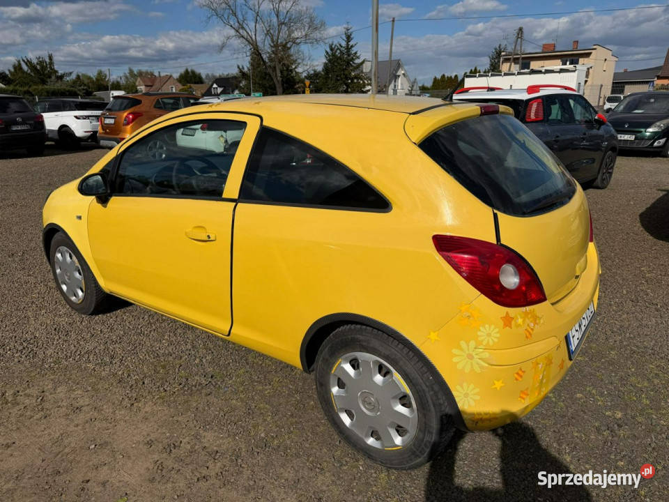 Opel Corsa klima zarejestrowany D 20062014 998cm3 wielkopolskie Zbąszyń