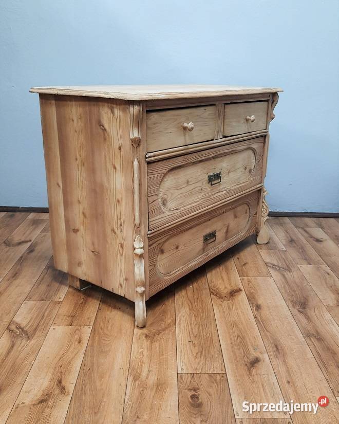 Komoda Ludwikowska Oczyszczona AntykiMarki Marki