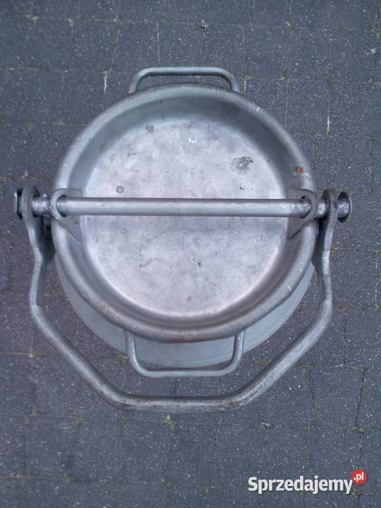 Bańka konew Stalowa kanka 20l na mleko wode Trębowiec-Krupów