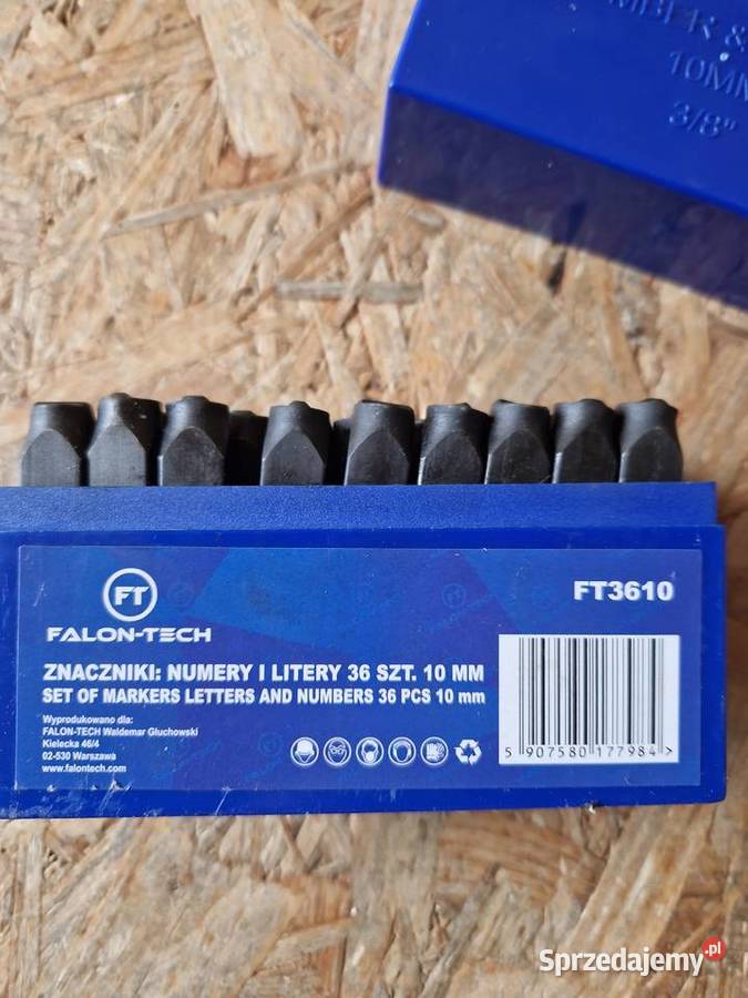 Numeratory 10mm 36 FT3610 FalonTech wielkopolskie Głogowa