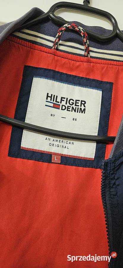 Tommy Hilfiger L kurtka piękna 100 oryginał Wiatrówka  Konstancin-Jeziorna