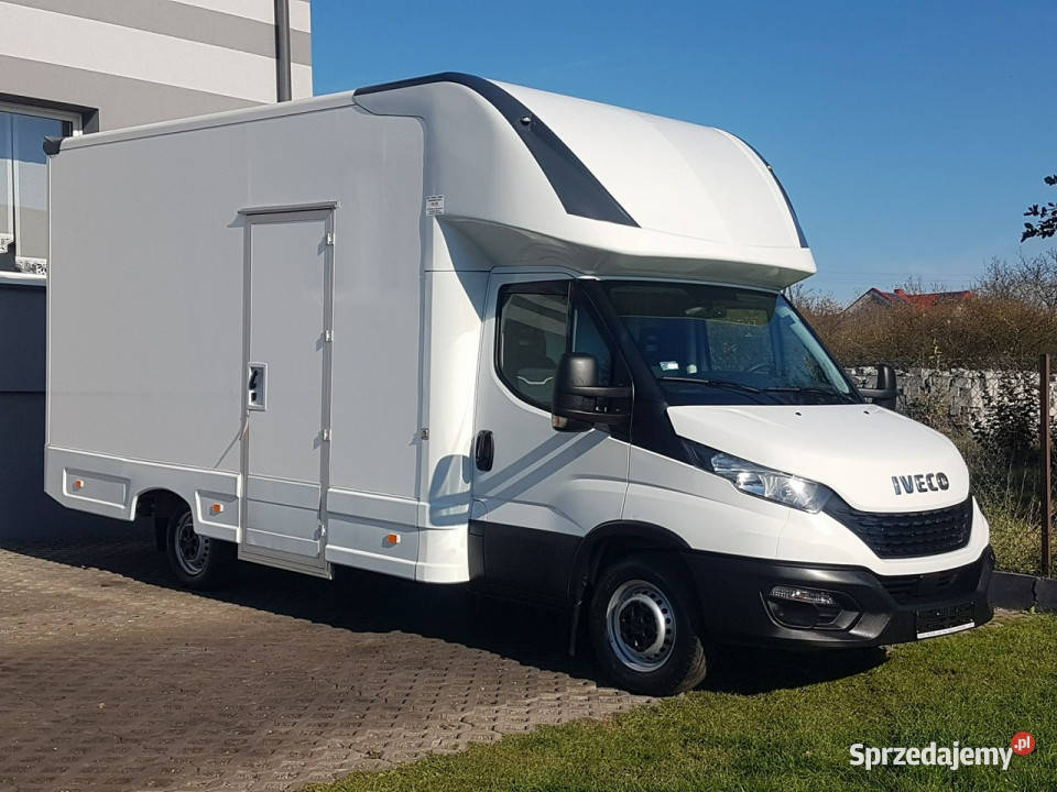 Iveco Daily KONTENER NISKOPODŁOGOWY 4,43x2,23x2,42 SKLEP FOODTRUCK KAMPER …