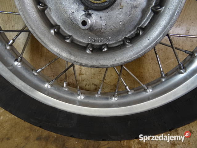 koło tył 16 MZ ETZ 150 org DDR lubuskie Żary