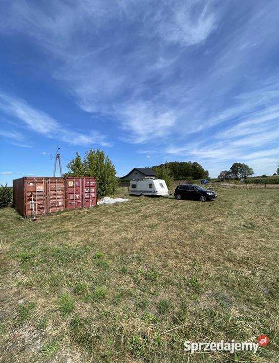 Do wynajęcia kontener morski 33 m duży plac