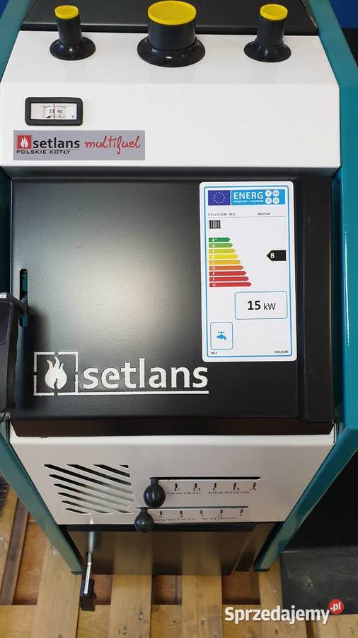 Kocioł Setlans MULTIFUEL 15kW na węgiel Łomża