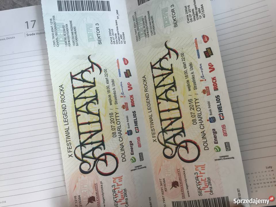 Santana 0807 Dolina charlotty dwa bilety SOPOT Sopot