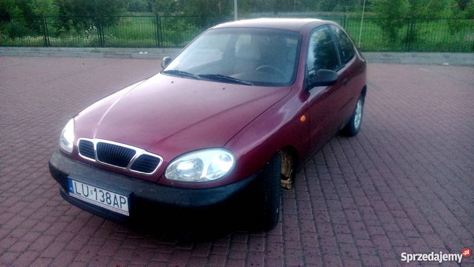 Daewoo Lanos 14 B 1999 3D w 100 DO JAZDY manualna Lublin