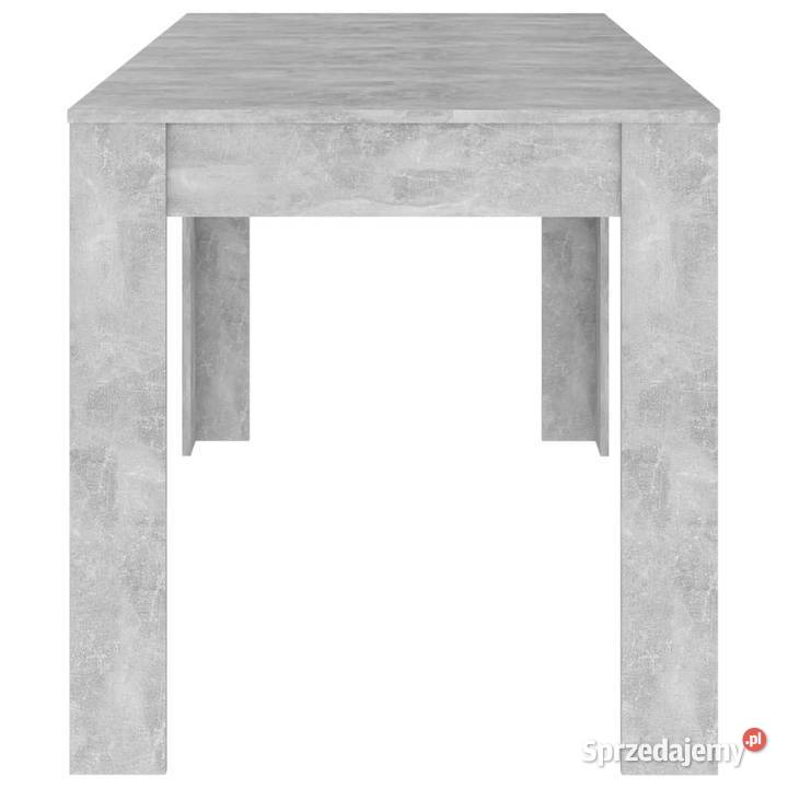 Stół jadalniany szarość betonu 140x745x76