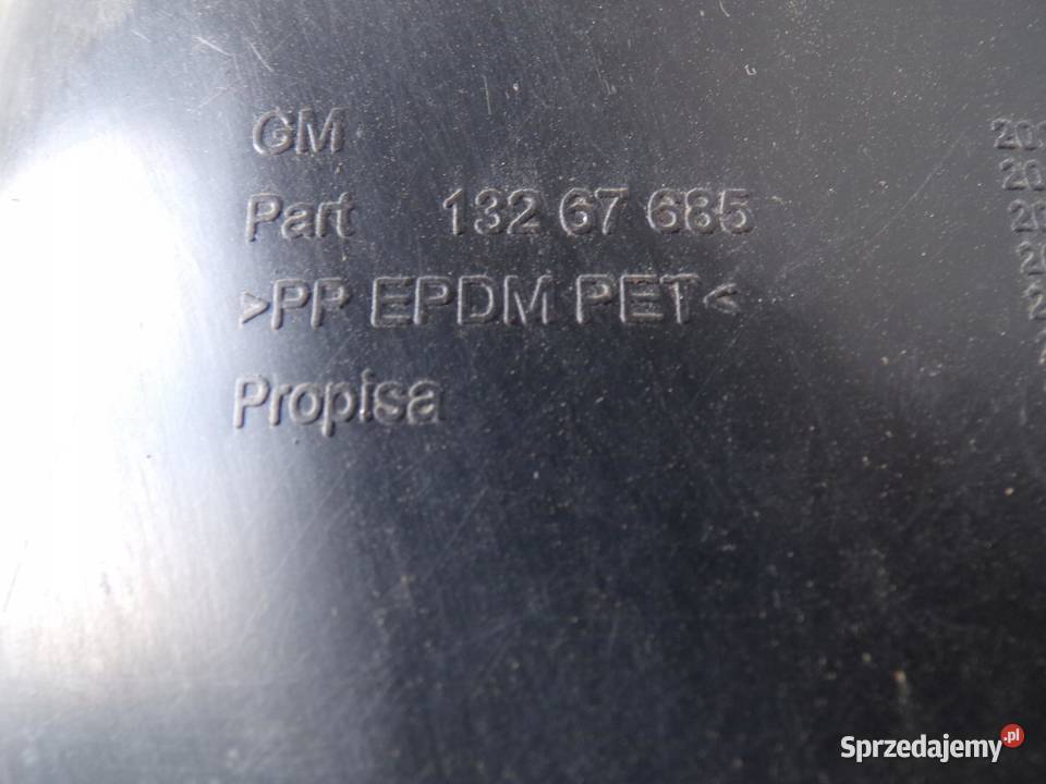 nadkole prawy tył Opel Meriva B 13267685 osobowe kujawsko-pomorskie