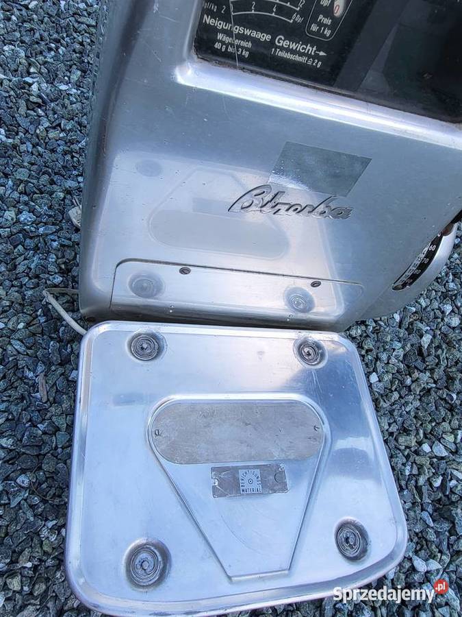 Waga Bizerba vintage dolnośląskie Bolesławiec