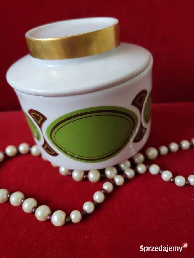 Antyczna porcelana cukiernica syg Mettereich Łódź