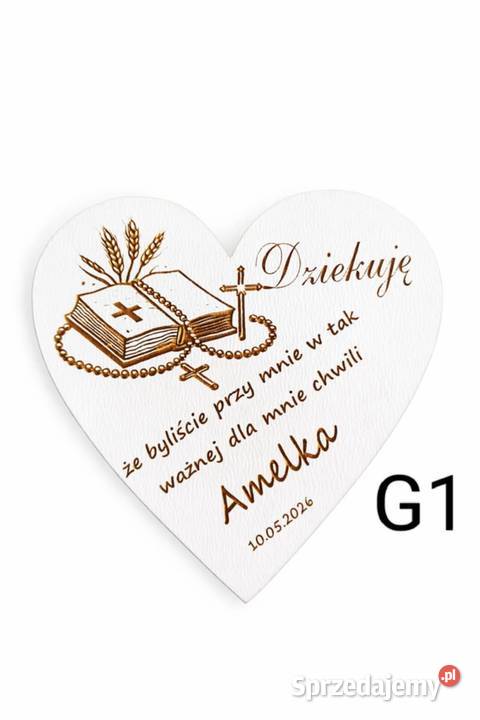 Magnesy z grawerem wyjątkowe podziękowanie gości Sucha Beskidzka sprzedam