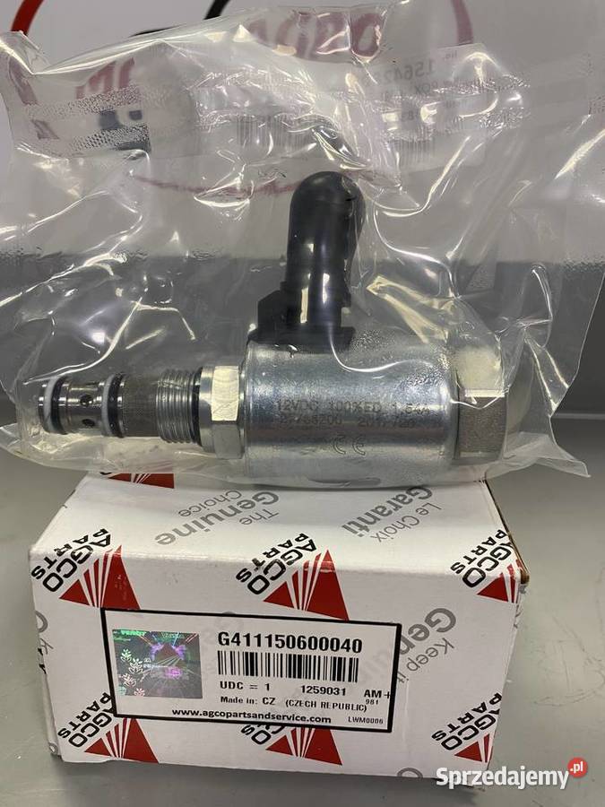Zawór elektromagnetyczny AGCO G411150600040 podlaskie Białystok sprzedam
