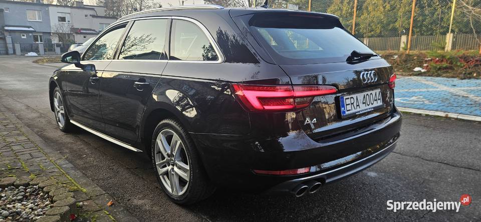 Audi A4 B9Quattro SportLED TYŁ podgrzewane fotele łódzkie Radomsko