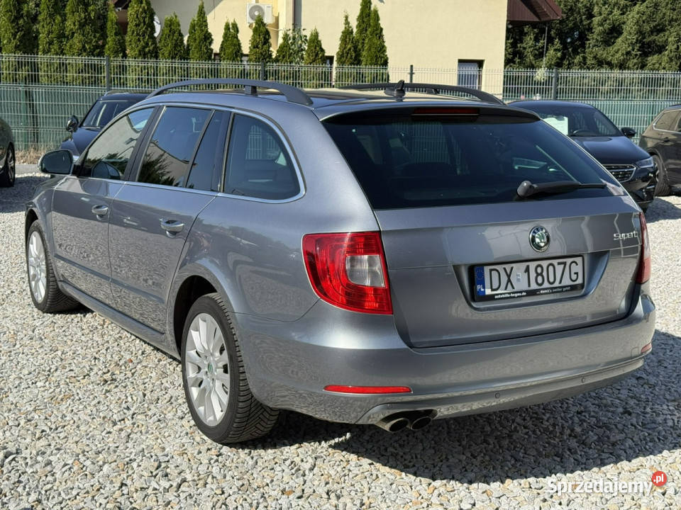 koda Superb 20 TDi 170 DSG 2013r panorama FV tempomat Wrocław