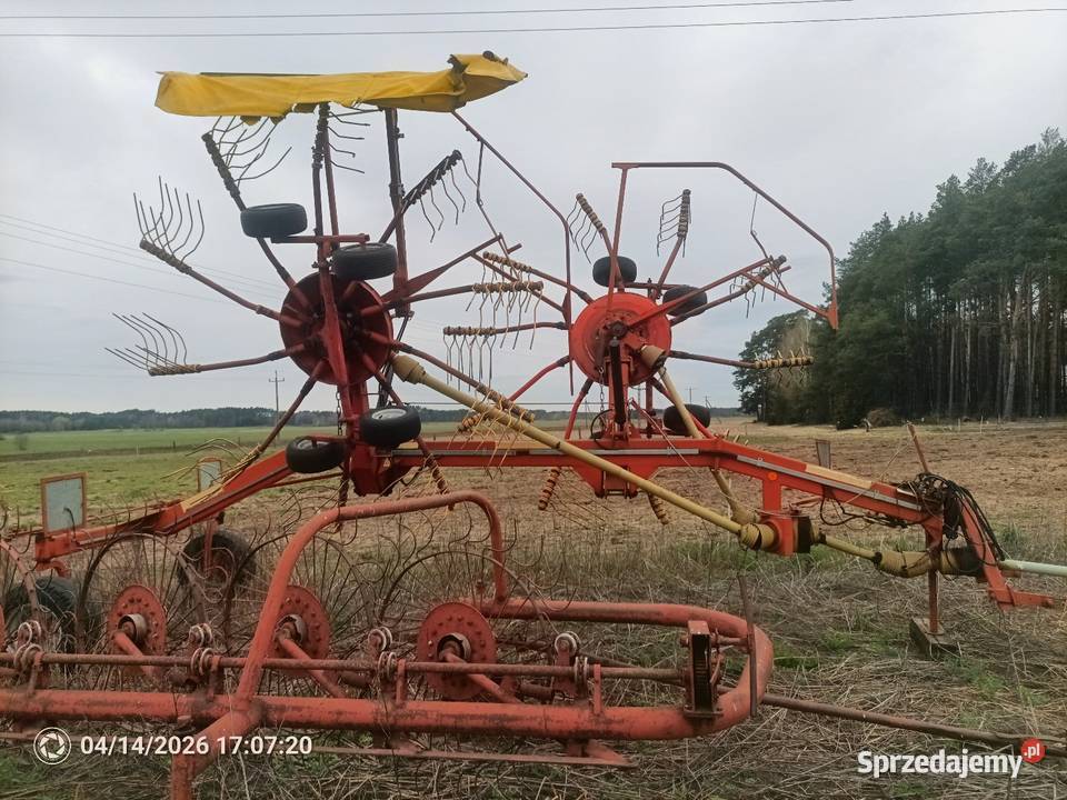 Zgrabiarka Niemeyer 2 dwu karuzelowa gwiazdowa Kadzidło