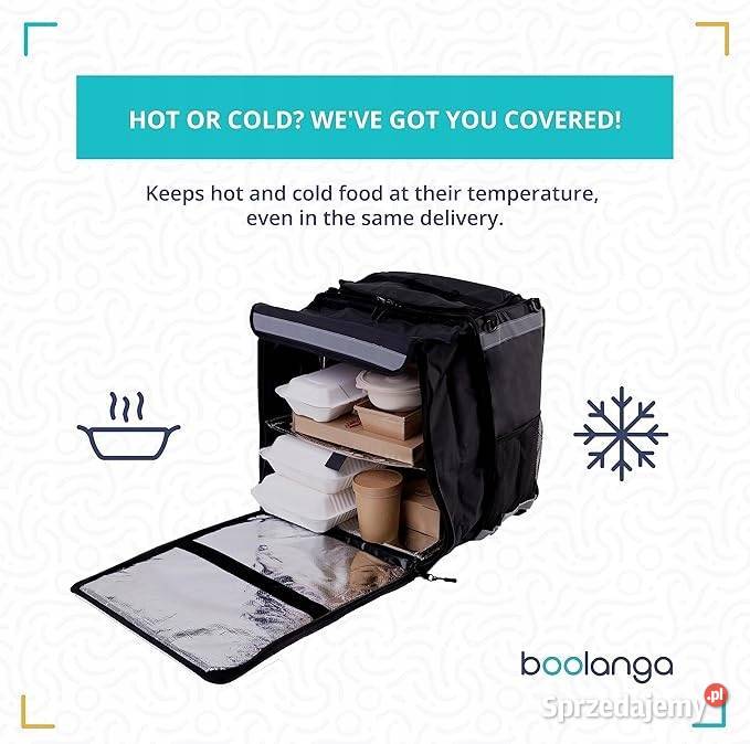 Izolowana torba na jedzenie 89L teleskopowa Pozostałe Myszyniec sprzedam