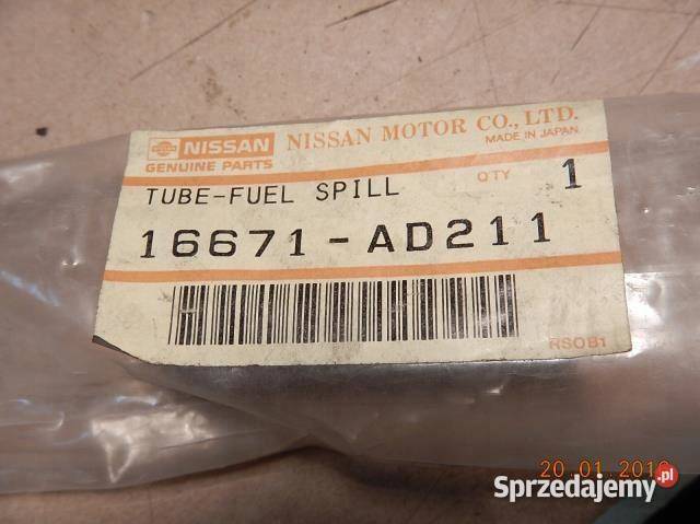 RURA PRZEWÓD PALIWA NISSAN ALMERA N16 22 ORYG