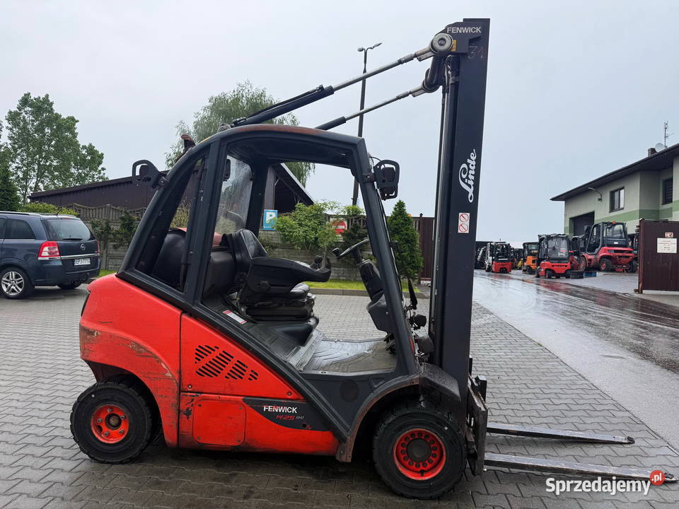 wózek widłowy LINDE H25T02 EVO 2500 2016r gaz