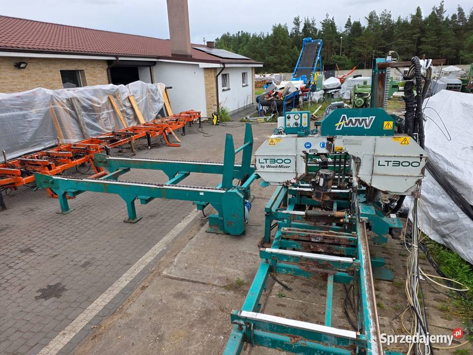Trak Piła taśmowa Wood Mizer LT300 pomorskie Karsin