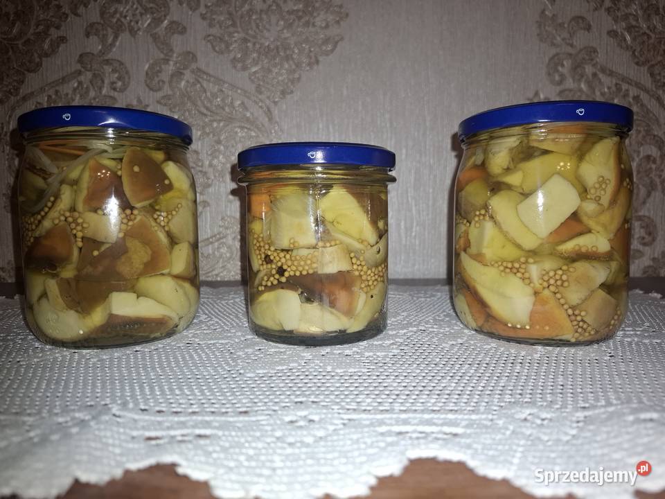 Borowiki podgrzybki marynowane w zalewie octowej Czyżowice
