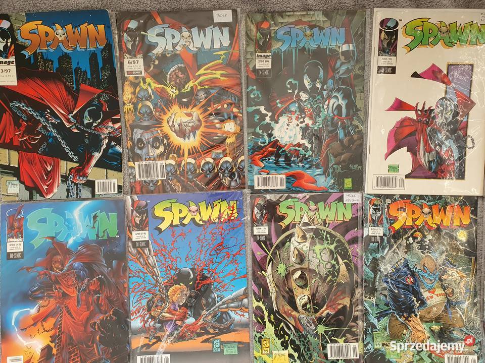 Spawn zestaw 15 komiksów TMSemic 1997 Gdynia