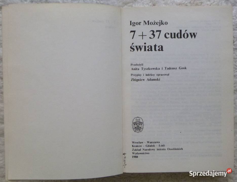 737 cudów świata Igor Możejko mazowieckie Warszawa