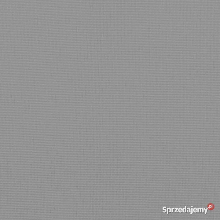 Poduszki na krzesła 2 szare 40x40x7 tkanina Warszawa