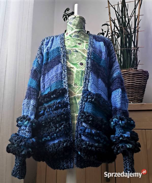 Sweter kardigan hand made