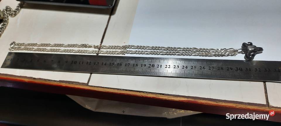łańcuszek z czaszką barana srebro mazowieckie Warszawa