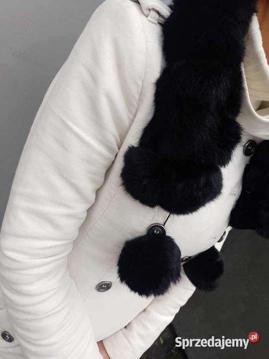 Futrzany szal futerko z Londynu Etola futro małopolskie Kraków sprzedam