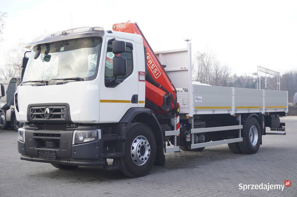 Renault C320 P4x2 E6 HDS Fassi 56t Zasięg 8m nie Kraków
