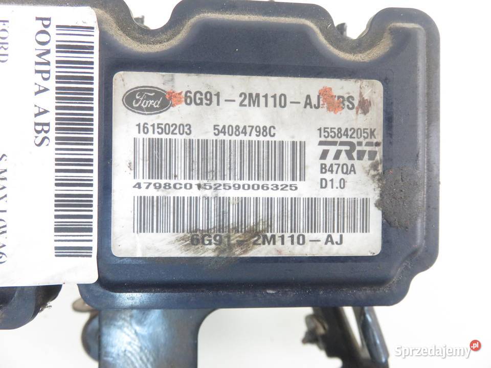 POMPA ABS FORD S I WA6 6G912M110AJ Układ ABS i ESP sprzedam
